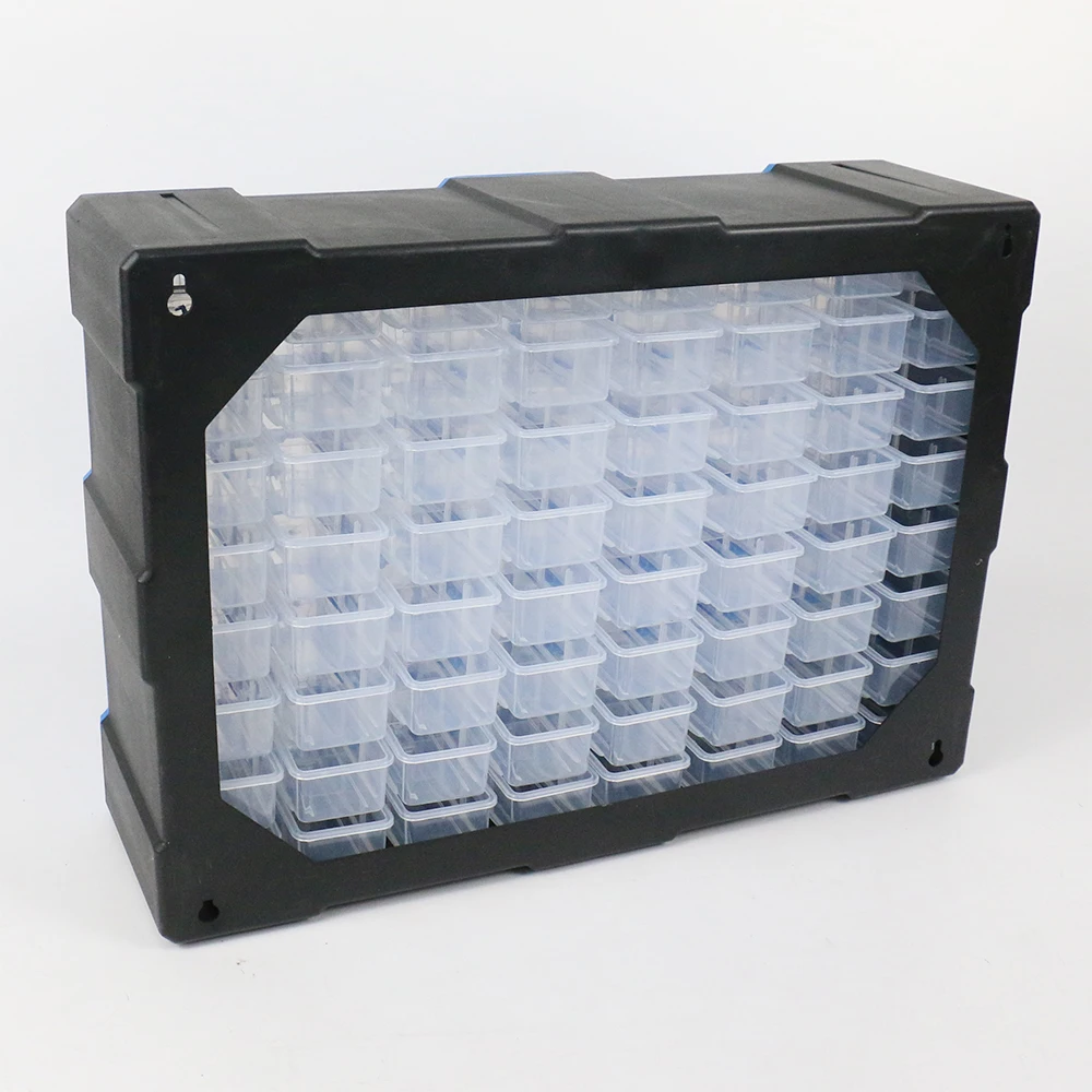 Plastic Storage Box Transparent Organizer Container Modular Enough Capacity for LEGO