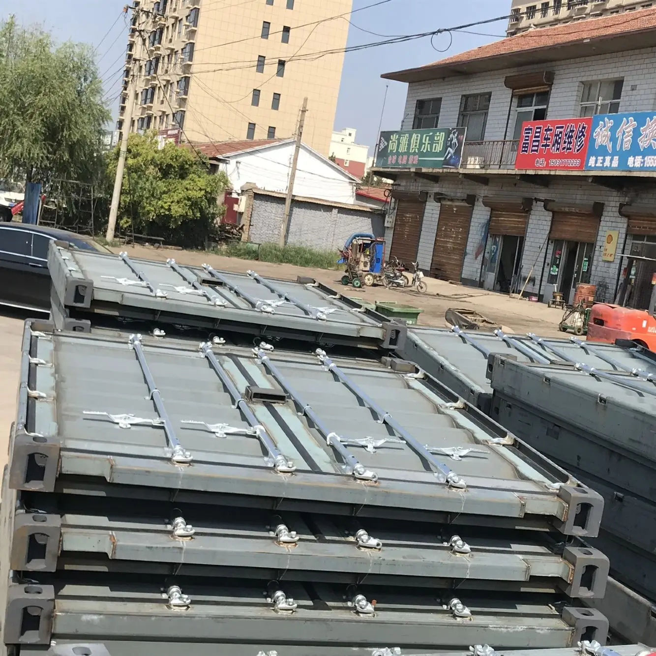 Assembled or Container Door Parts Shipping Container Door