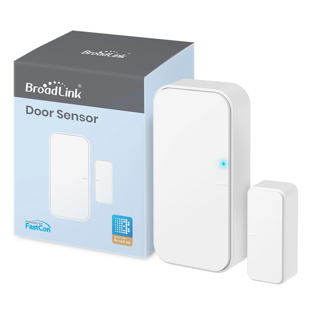 Broadlink CE RoHs Certification Door Sensor Alarm For Home Security Alexa Google Smart WiFi Door Window Sensor