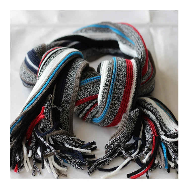 Double Sided Long Thicken Shawls Ladies Warm Wraps Scarves Women Cotton Winter Knitting Scarf