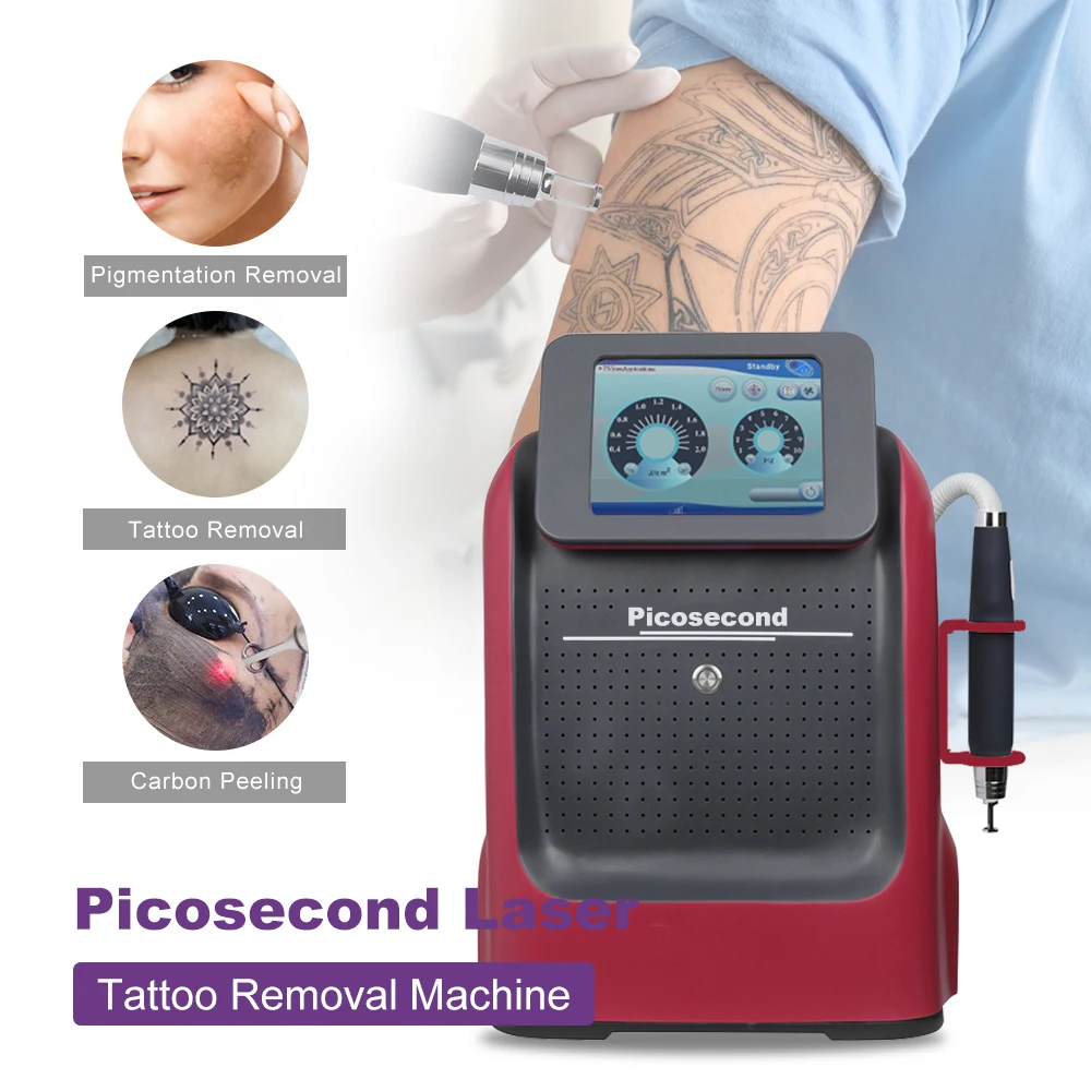 Портативный Пико-второй лазерный прибор для удаления тату