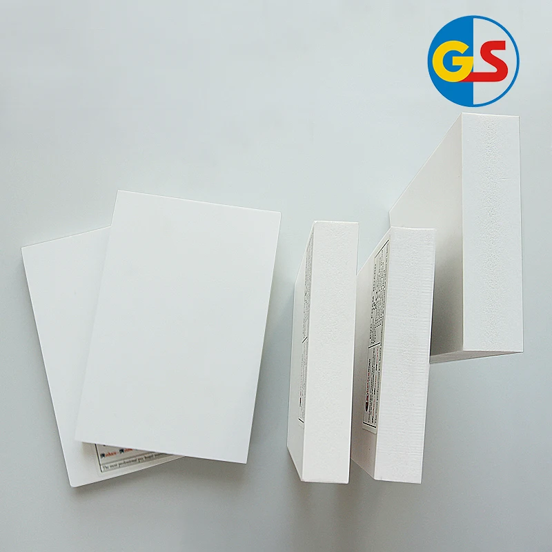Goldensign cheap 0.4 density 17mm pvc foam sheet white large color pvc foam board