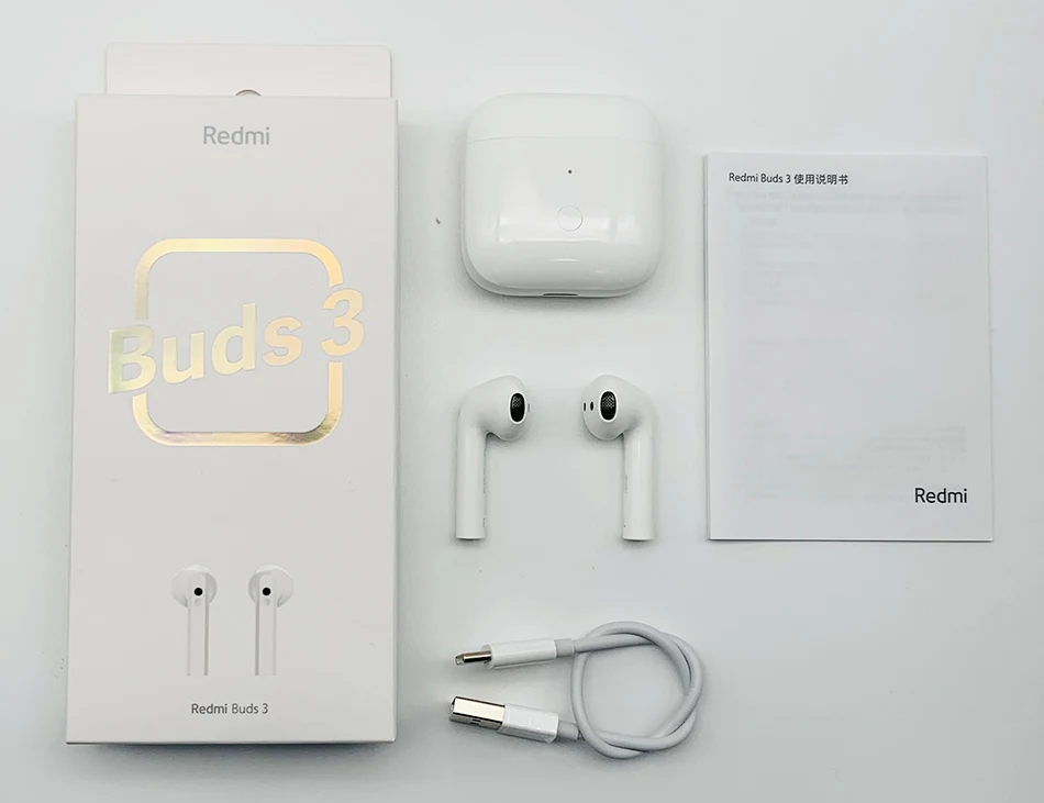 Оригинальные наушники Xiaomi Redmi Buds 3 Airdots TWS беспроводные типа C fone для игр