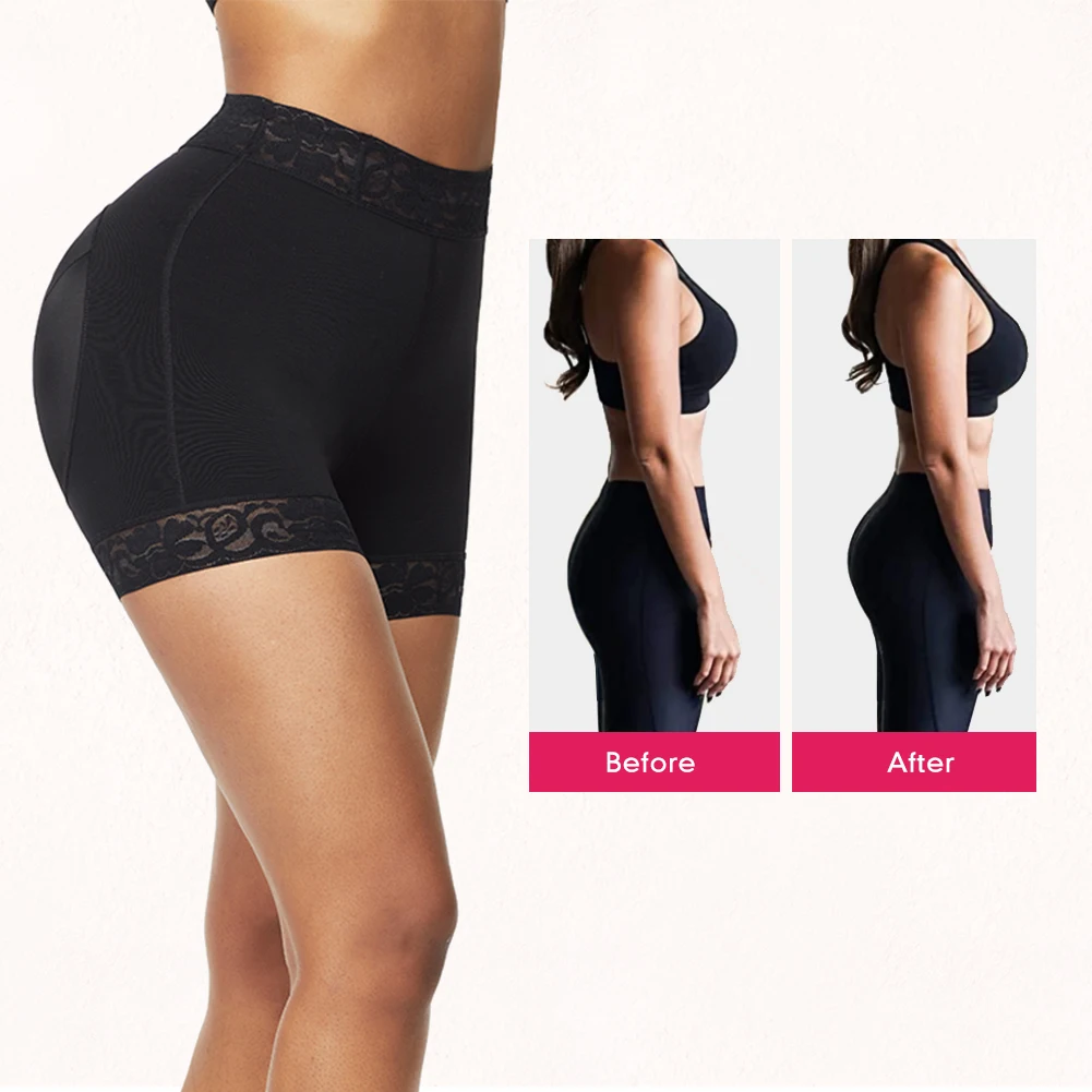 plus size hip foam padded panties  body shaper