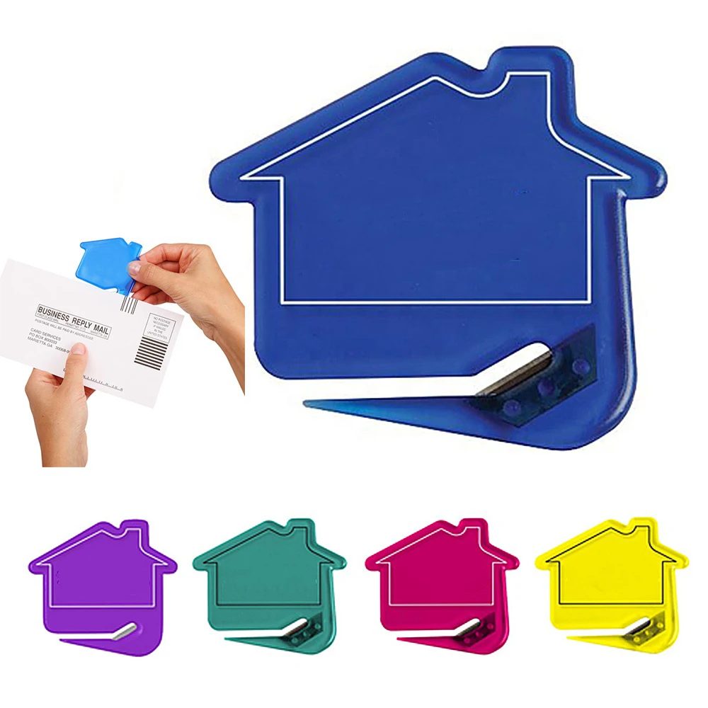 Рекламные подарочные канцелярские товары пластиковый домик Детские футболки с надписью в форме открывалка для бутылок