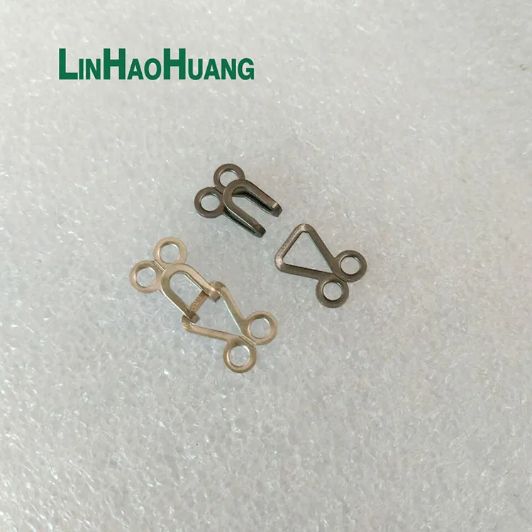 
2020 New Design Metal Bra Sewing Hook And Eye For Bag 