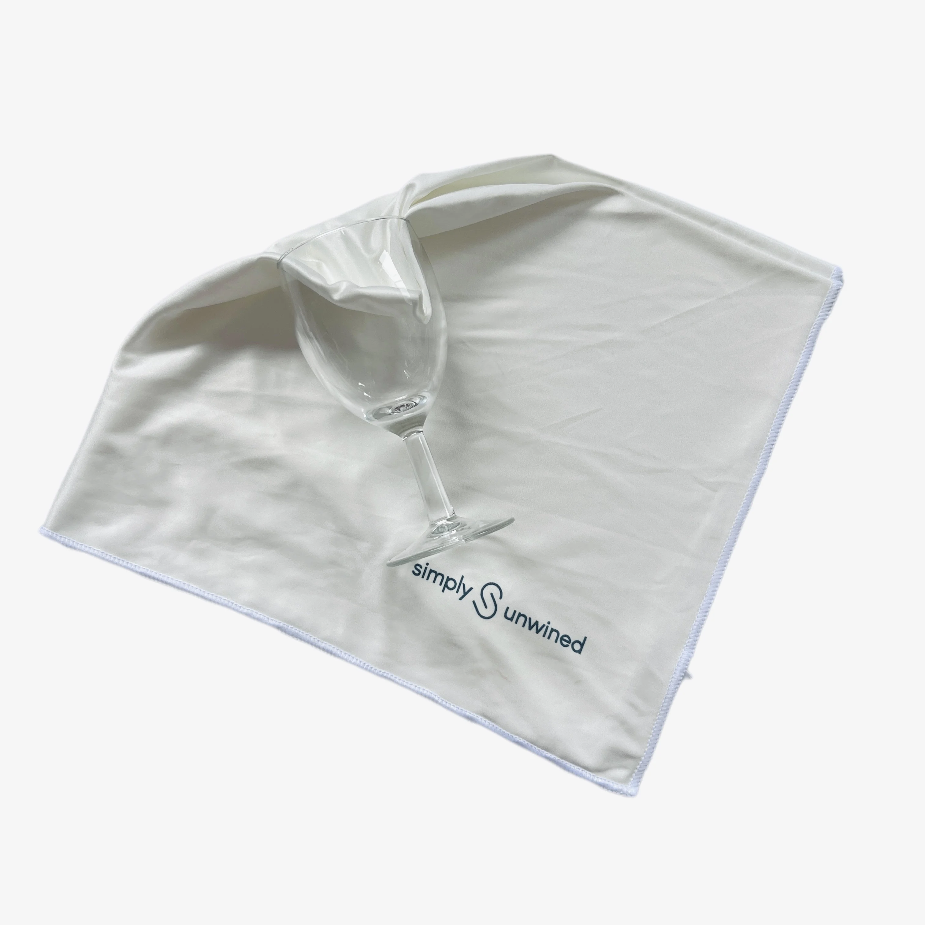 Custom Non-Trace Water Absorption Special Microfiber Cleaning Cloth For Red Wine Glasses