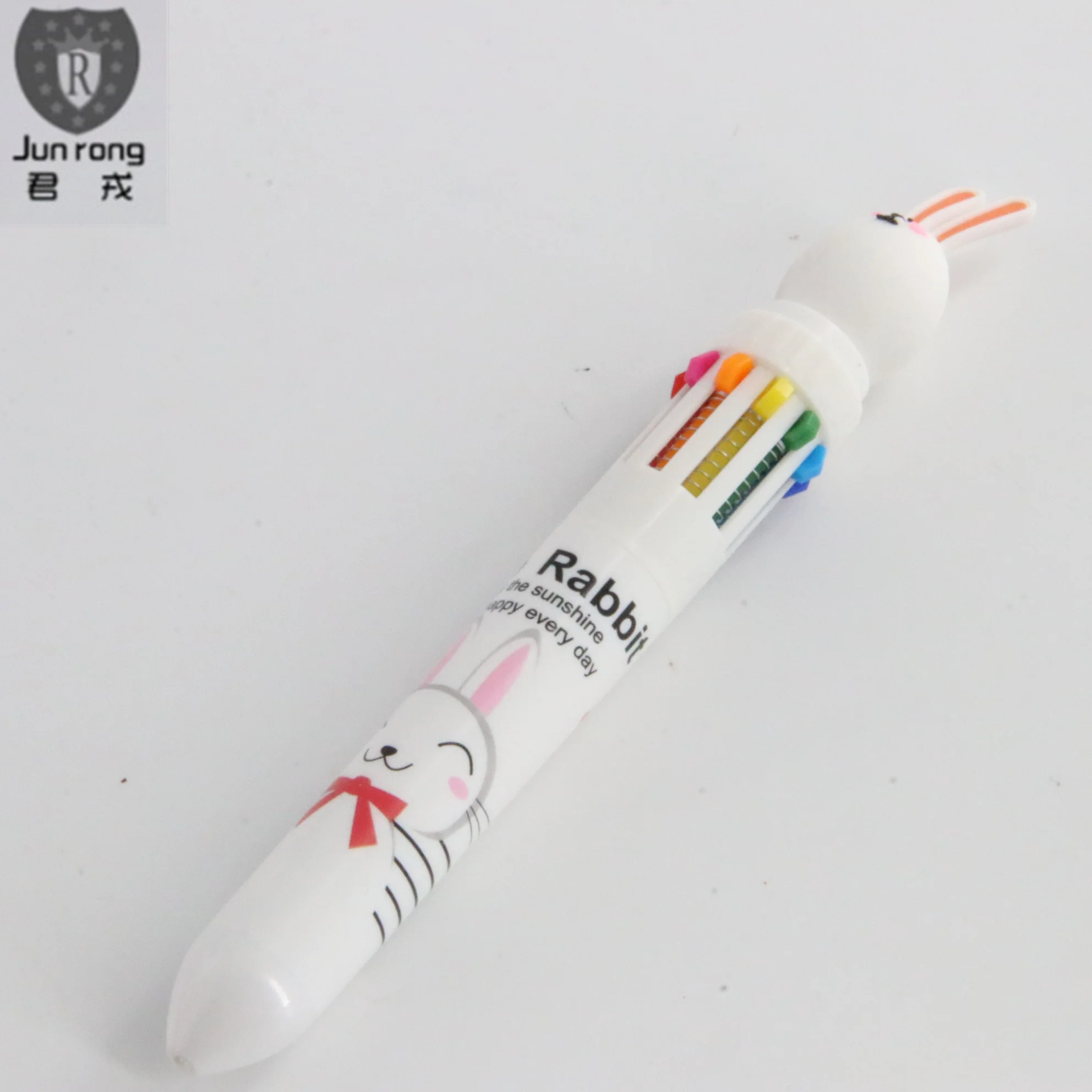 plastic animal cartoon ballpoint pens  christmas pen 10 color  pen kawaii canetas Multi color