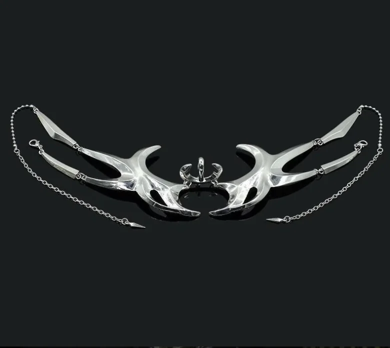 Mask women create male y2k mechanical style Halloween cosplay mask network celebrity live streaming face chain
