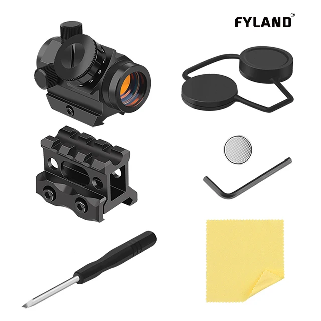 FYLAND 1x30 Красный Зеленый точечный лазерный прицел 20 мм крепление тактический