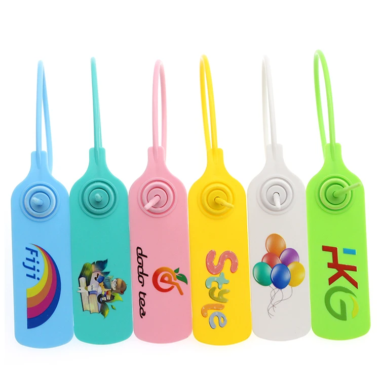 Pp Material Anti-Theft Cloth Shoe Tags One Time Use Garment Seal Tags Clothes Tag Label