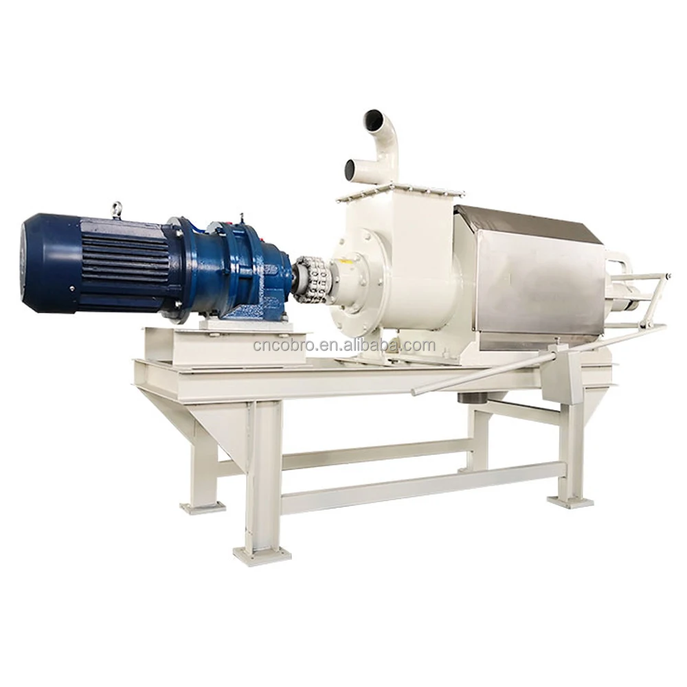 China eco-friendly dairy farm poultry manure cow dung dewatering machine solid liquid separator