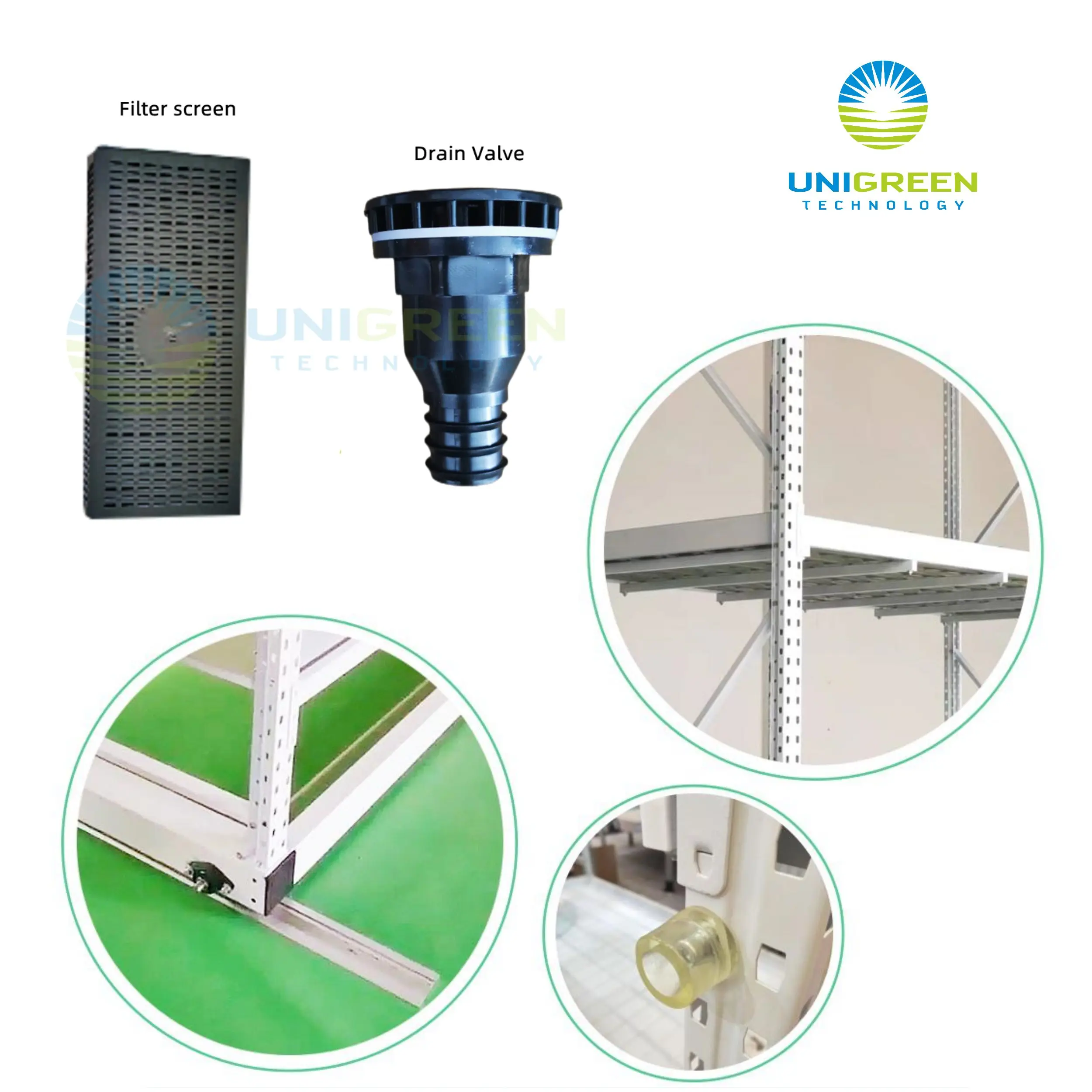 Vertical Grow Rack System 2 Tier With 4x8 Ebb And Flow Tray 3 Level Vertical Grow Work Bench Grow Rack System For Plant Growing