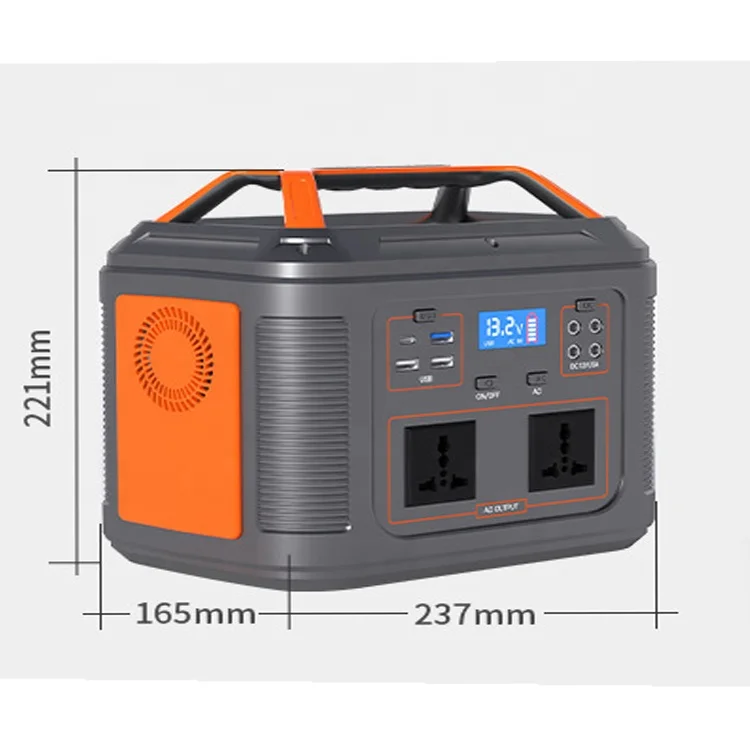 High quality 220V 200W 300W  400W 500W portable power station household Emergency storage power camping power supply