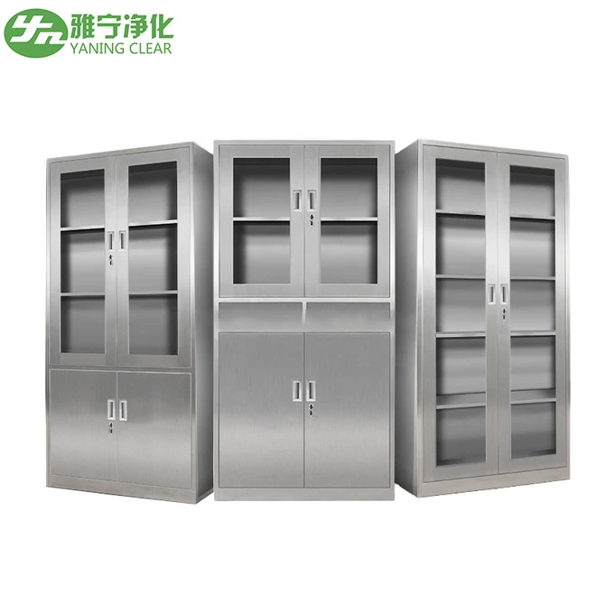 Hospital Operating Room Stainless Steel Free Standing Medical Cabinet&Anesthesia Cabinet&Medical Cabinet Instrument Cabinet