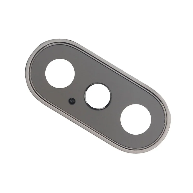 GZM-parts Back Rear Camera Glass Frame Lens Cover For iPhone Xs Max Mobile Camera Holder Phone Spare Parts