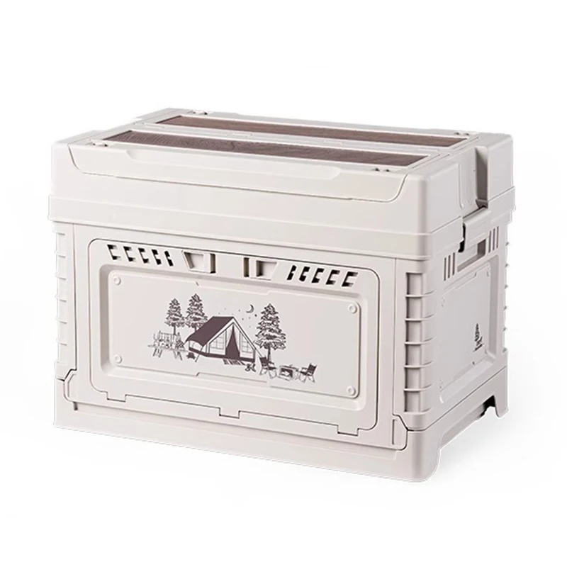 manufacturer Collapsible Storage Box Crates Plastic Storage Box Container Stackable Folding Utility Crates