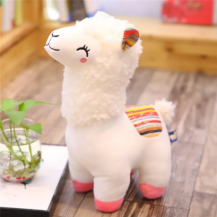 25/35cm Kawaii plush toy llama alpaca pattern Stuffed Animals & Plush Toys