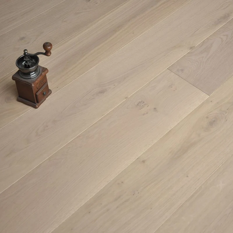 Light grey customized size indoor flooring/engineered flooring/hardwood flooring with CE/CARB