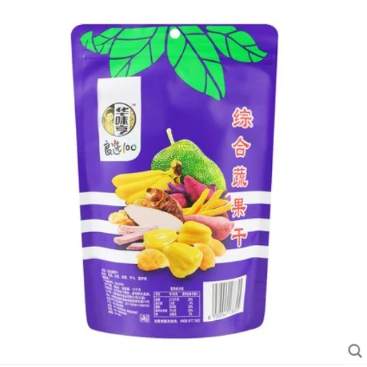 150g per bag Halal Certificate Dried Fruit Vacuum Fried Fruit Chips For Wholesale