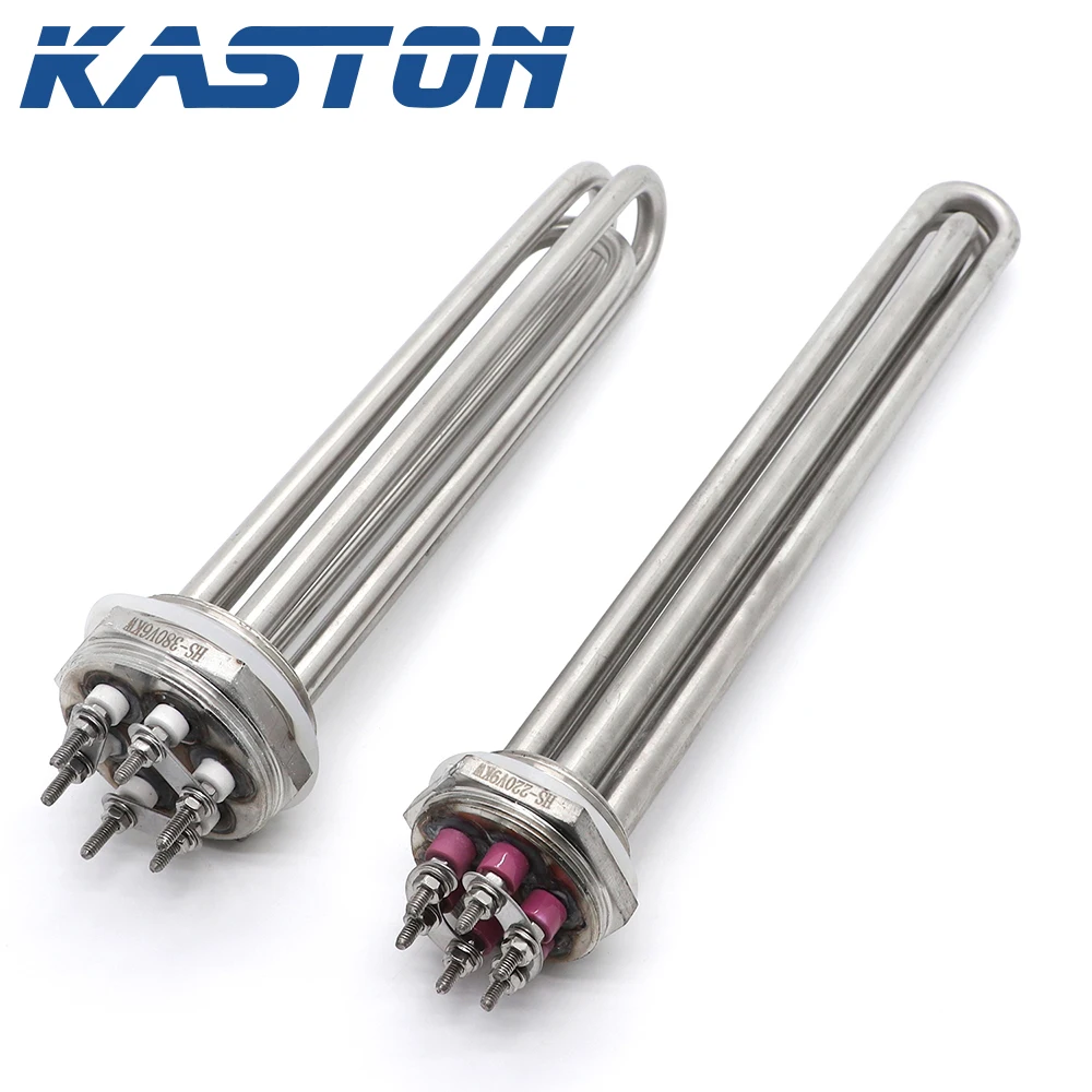 china supplier 12v 24v 48v 220v stainless steel water electric heating element tubular immersion heater