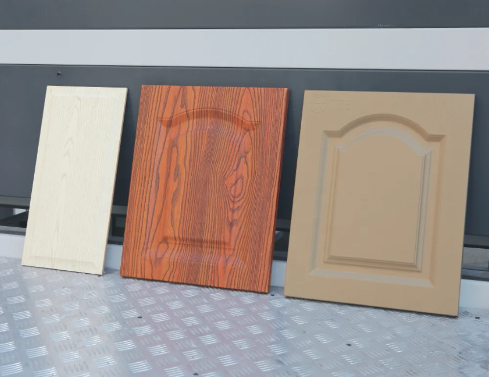 Automatic TC-2800-III woodworking vacuum membrane press machine for door  kitech cabinets wardrobe cupboards