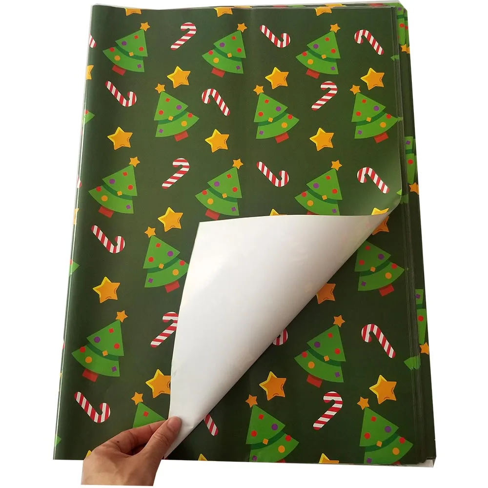 
Wholesale Custom design Christmas gift package wrapping paper 