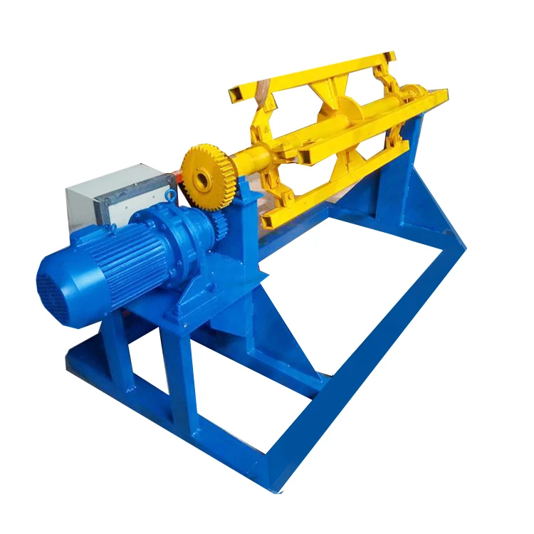 High automatic coil use single arm metal sheet motorized decoiler