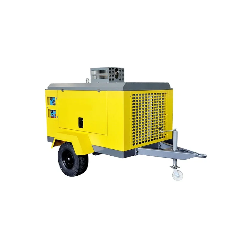 TROGY-50A 40 кВт 7 бар портативный дизельный винтовой воздушный компрессор