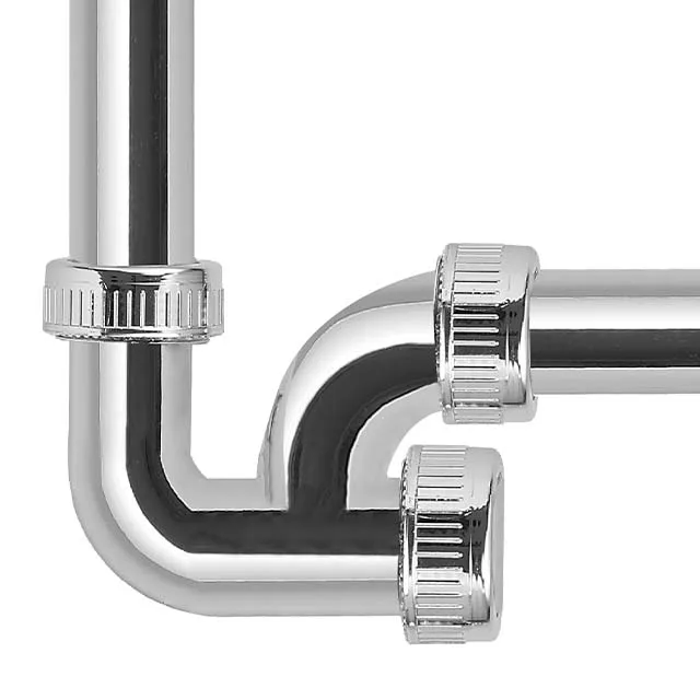 Newest High Quality Made In Italy Bathroom Parts Modern Style Invisible Bidet Sink Siphon Drains To Anti Blocking For Bathroom