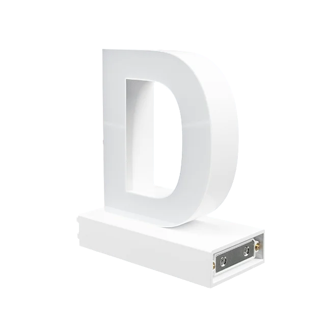 ABCMIX Patented Magnetic LED alphabets, mix & match DIY LED letter cappital D letter