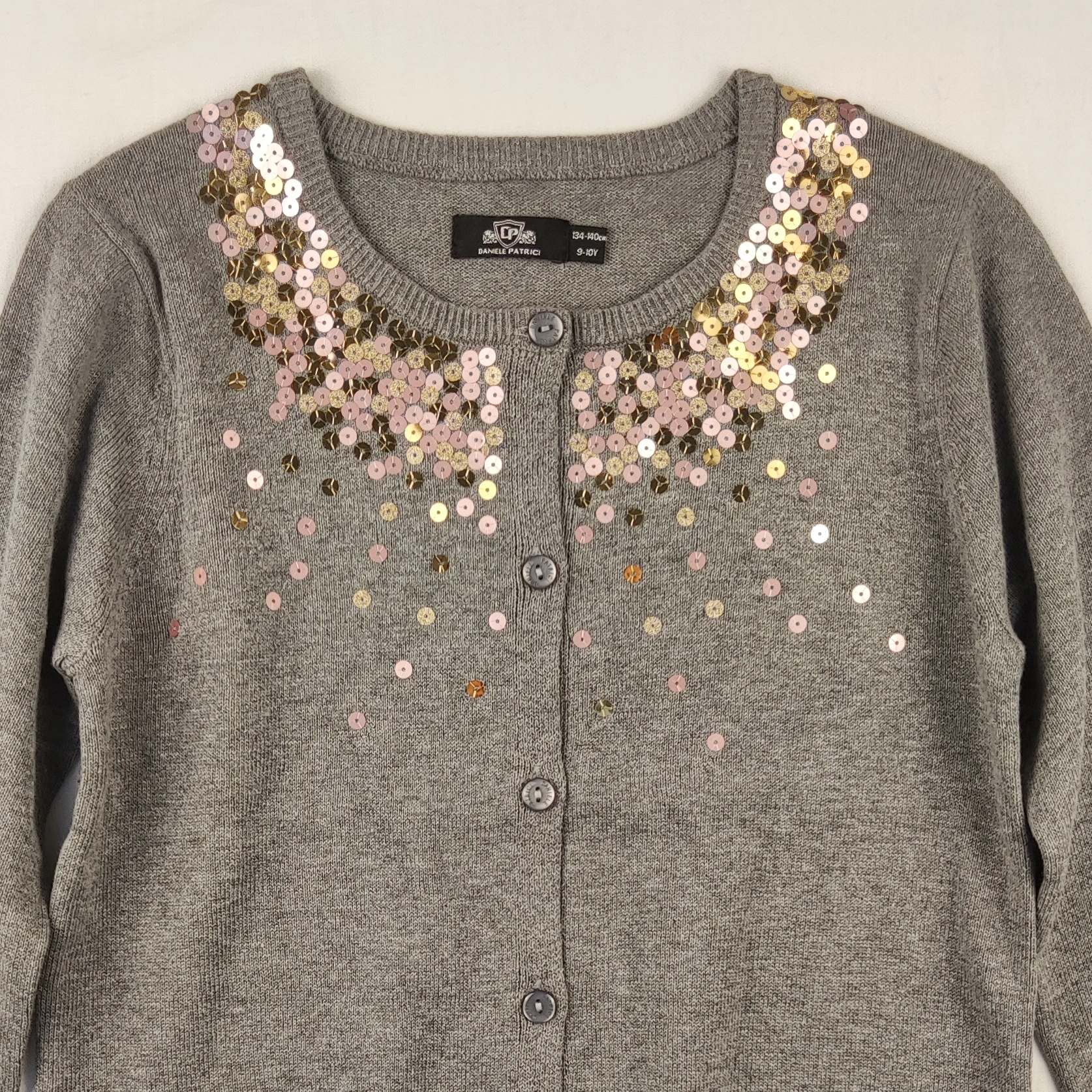 
Kids Cardigan Children Sweater Girls Summer Cardigan Geometric Pattern Knitted Sweater 