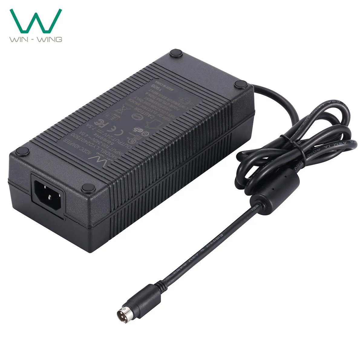 Блок питания 24 в 180 а Вт AC DC адаптер 4 PIN DIN для мини-ПК