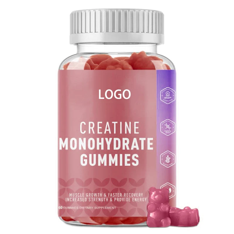 Creatine Gummies Boost Energy Reduce Hair Loss Pre Workout Gummy Creatine Monohydrate HCL