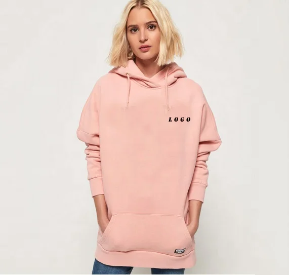 Для женщин с длинным рукавом с капюшоном и карманами; Пуловер с капюшоном платье Туника Свитер