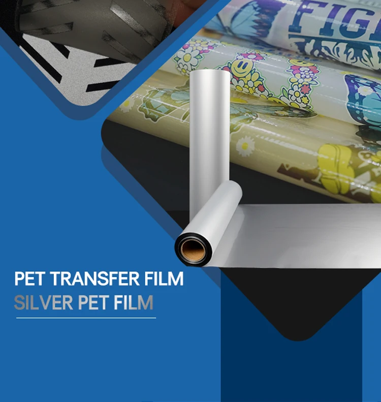 Door to Door Service Special DTF Printing Machine For T-shirt Instant Peel Glow In Dark DTF Pet Film DTF Transfer Film Double
