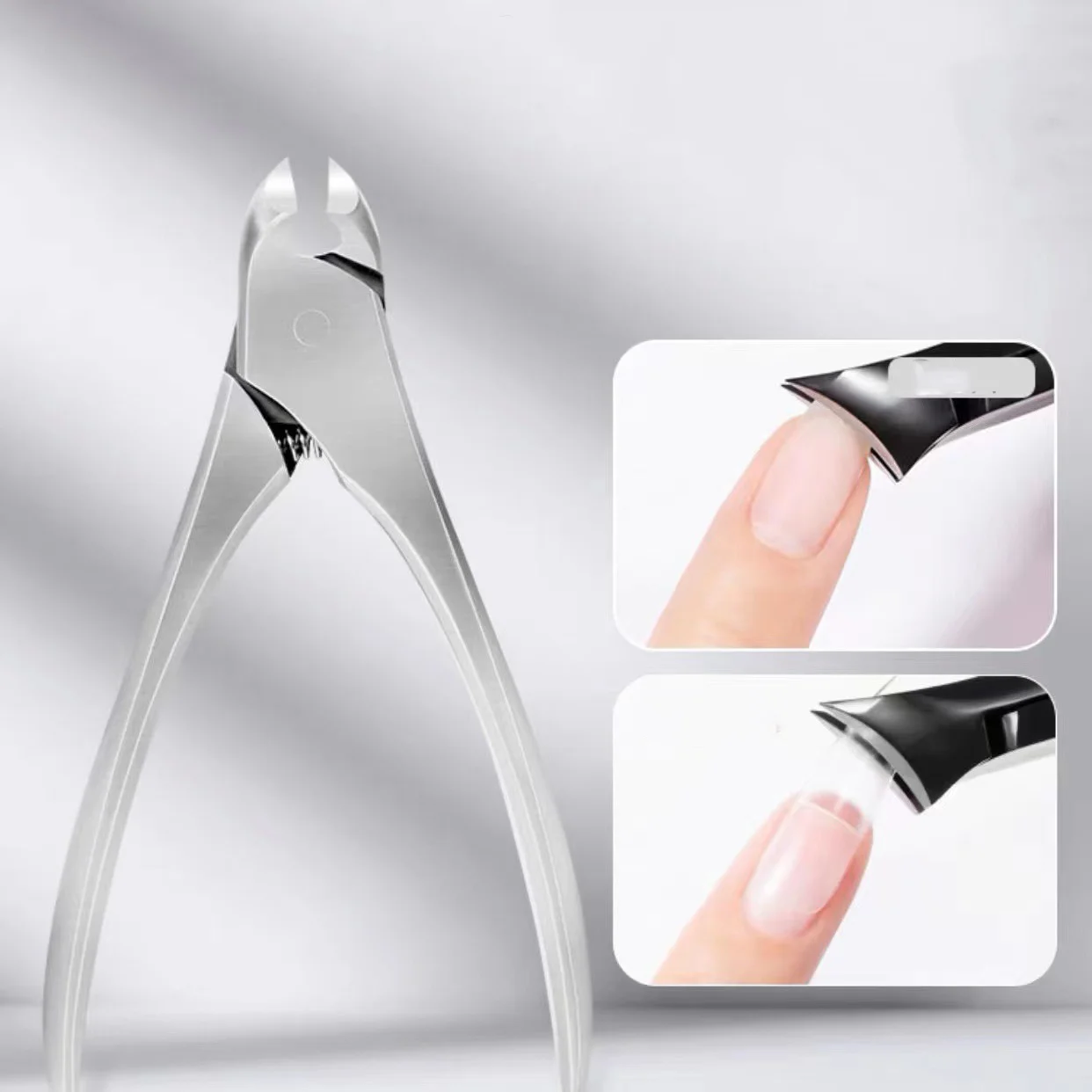 MU Bull horn pliers and nail clippers for trimming nails non flying blade grip style foot pliers sharp and durable