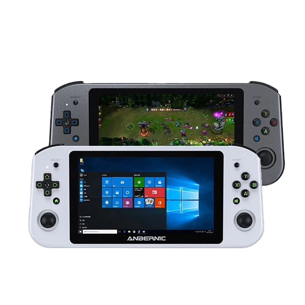 WIN600 портативная игровая консоль CPU 3020e/3050e 5 94 дюймовый IPS сенсорный экран с системой Windows поддержка Steam OS