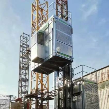 New Single/Double Cage 1000-3200 kg construction elevator man lift