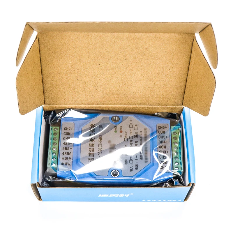 Analog Digital Acquisition Module RS485 Output Temperature and Humidity Module Industrial Temperature Acquisition