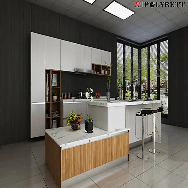 Good Design and Price Black Interior High Glossy Hpl Pressure Compact Laminate Board for Kitchen Cabinet Door