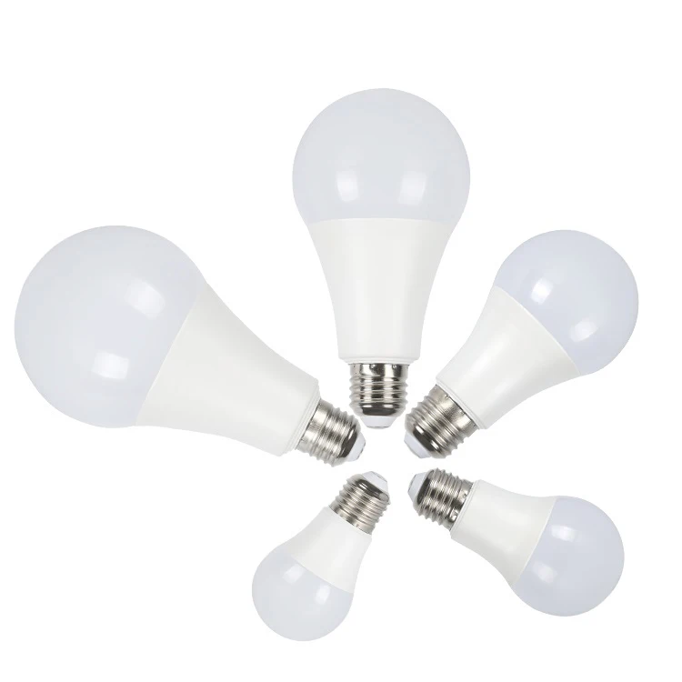 Free samples led bulb raw material 3W 5W 7W 9W 12W 15W 18W 24W A60 skd/ckd led bulb lighting lamp