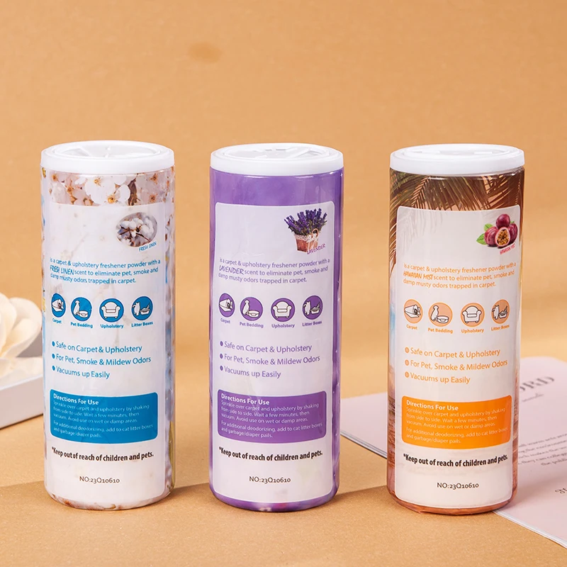 All Natural Ingredients No Synthetics Lemon Lavender Scent Carpet Refresher Room Deodorizer Powder