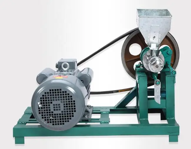 Small puffed corn snack machine corn snack extruder