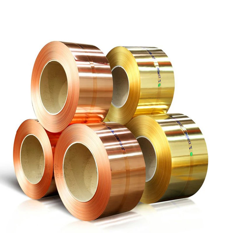 Customized H62/H65/H68 brass plate, soft brass strip, 0.8-6.0mm brass coil manufacturer