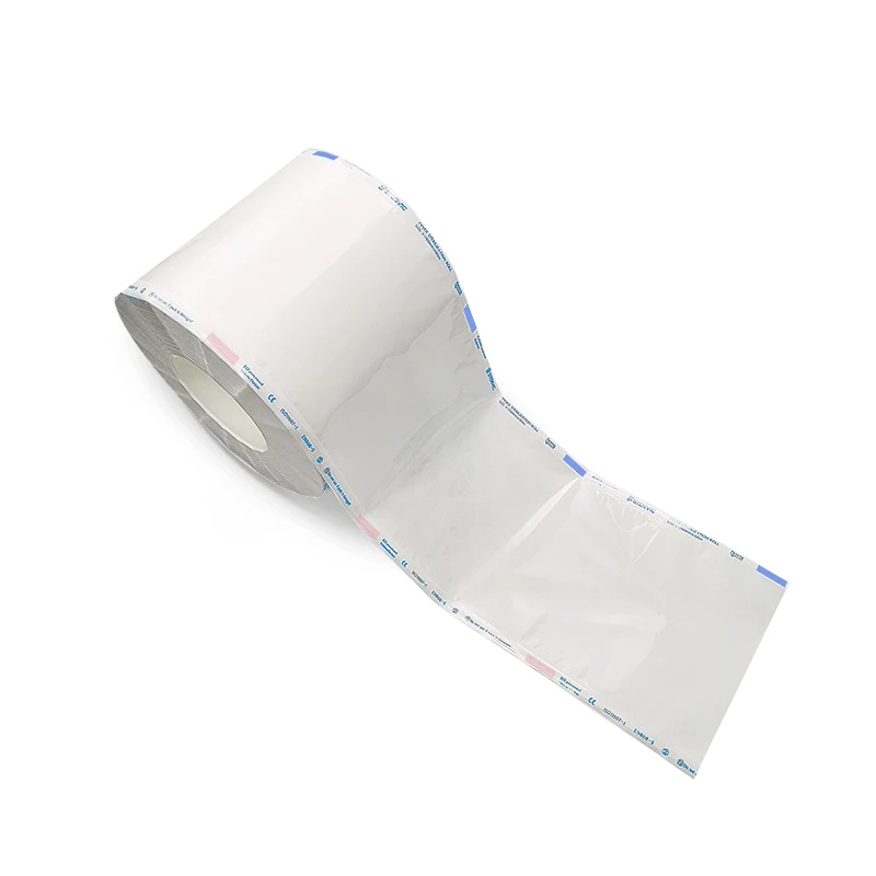 Tyvek disposable Sterilization Pouch Rolls/reels with sterilization indicator