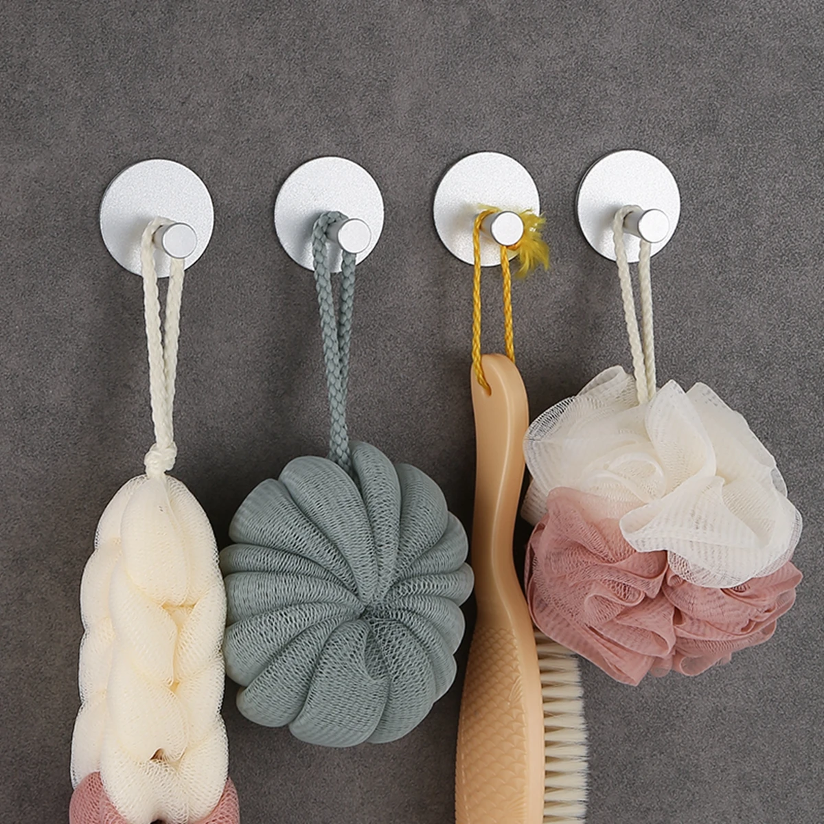 Factory Wholesale Stainless Steel and Aluminum Conical Wall Hook Robe Hooks for Household Use Single Robe Door Hook