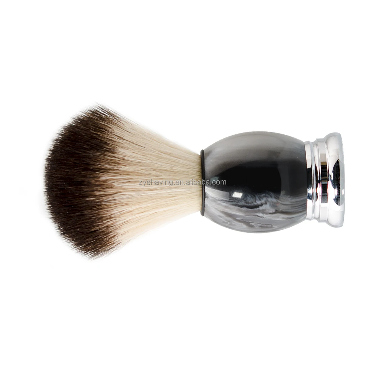 Metal Resin Handle Nylon Shaving Brush