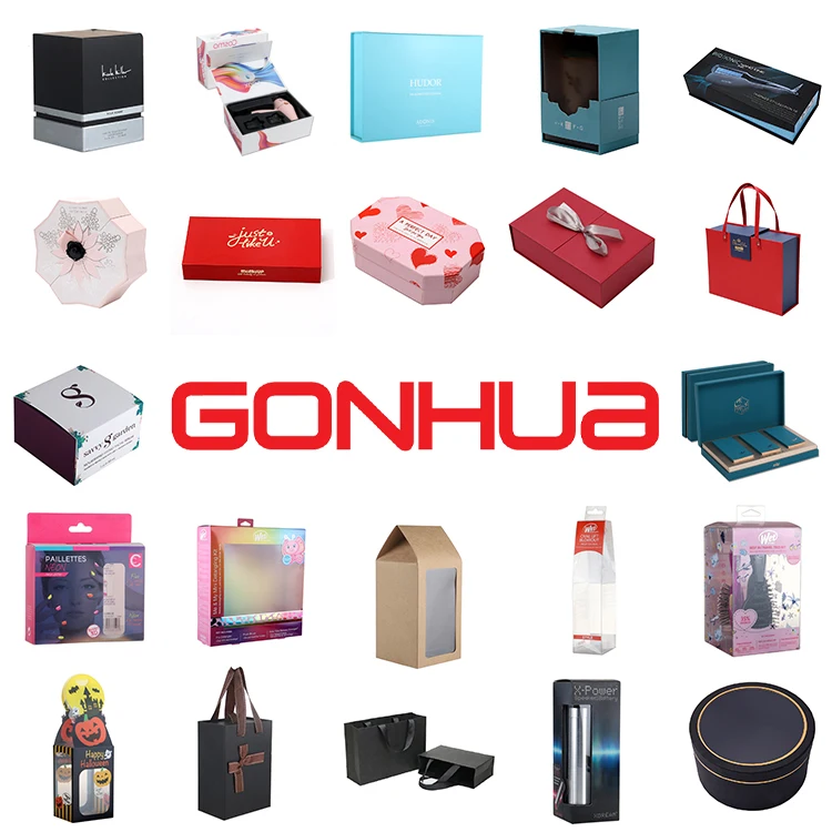GONHUA Custom Luxury Clear Acetate Box Transparent PET PP PVC Little Retail Cosmetics Plastic Packaging Boxes For Small Business