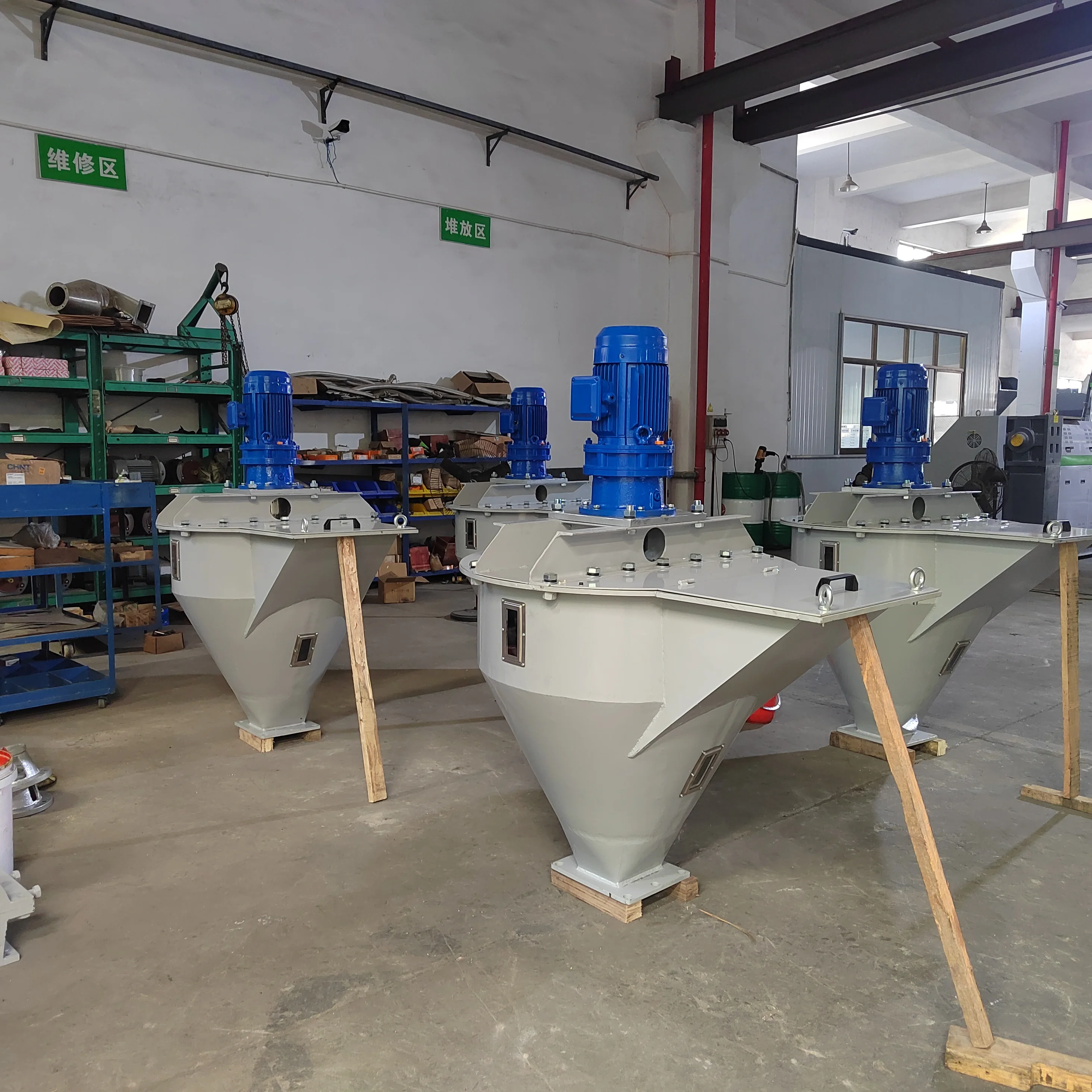 High quality Forced feeding machine film feeder forced feeder single screw granulating extruder plastic forced feeder forced